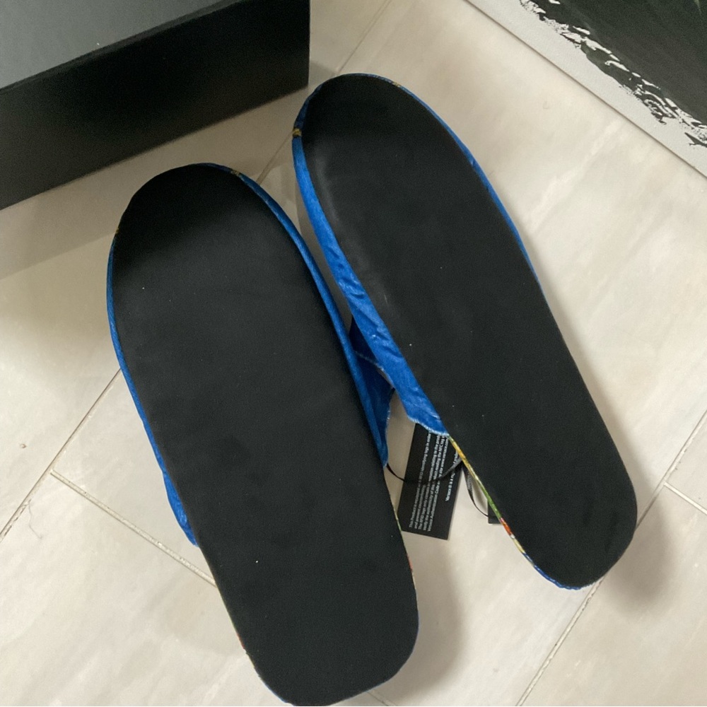 VERSACE Medusa Renaissance Slippers Size L - Picture 3 of 9
